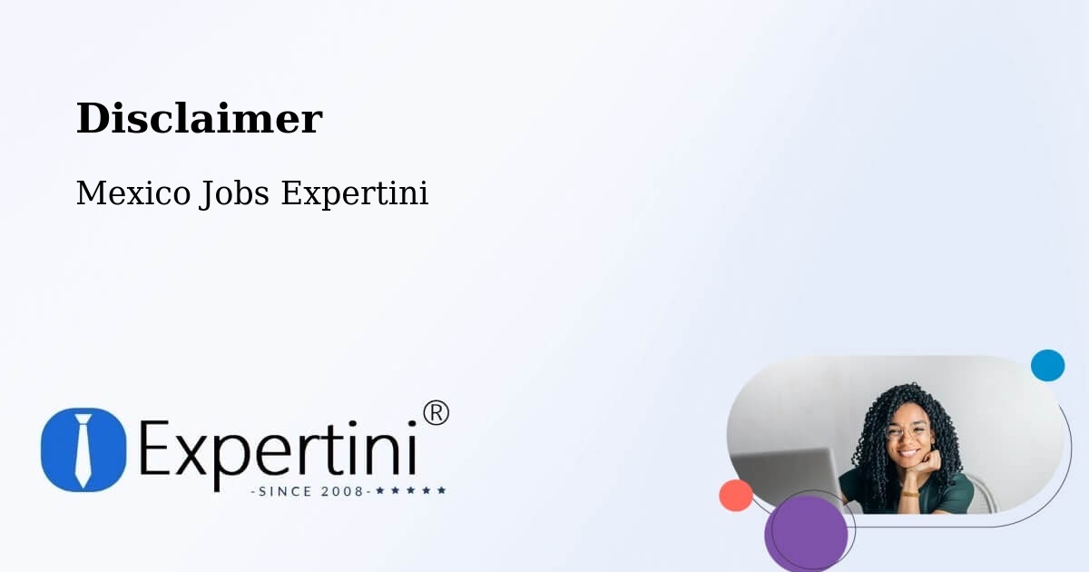 Disclaimer – Colipa - Mexico Jobs Expertini