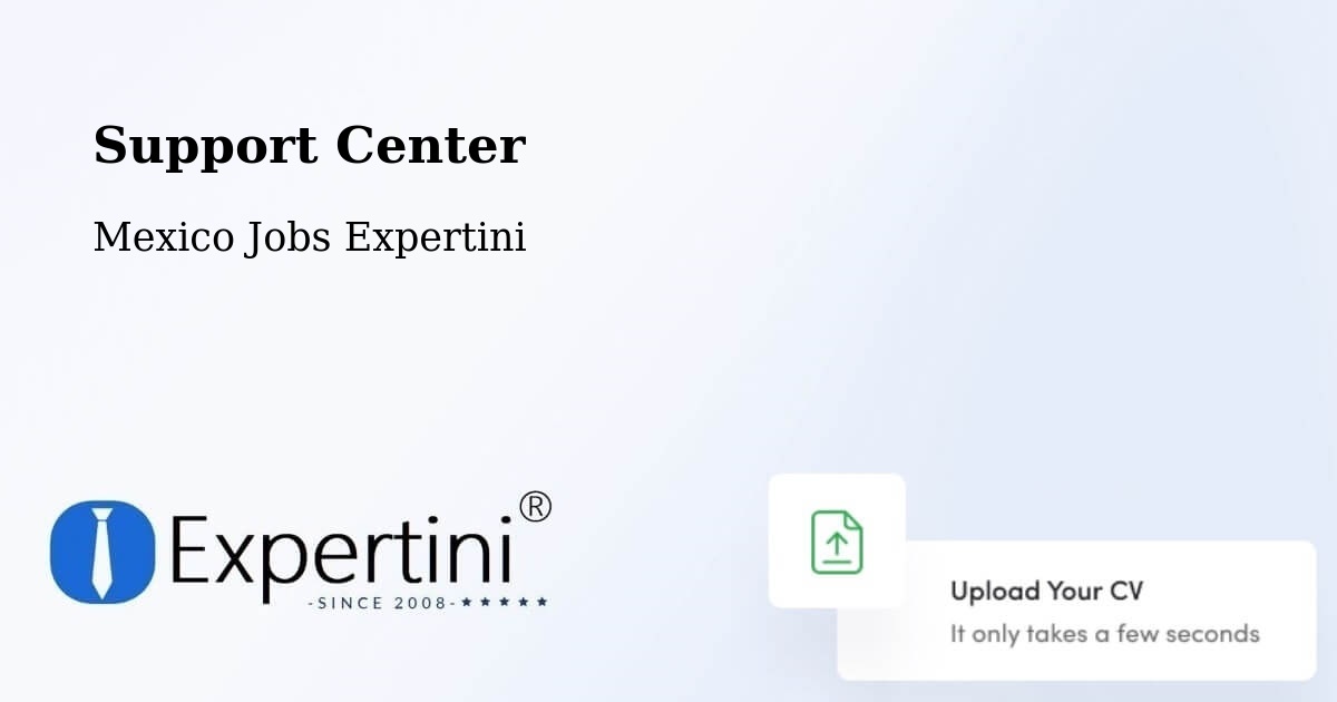 Support Services – Colipa - Mexico Jobs Expertini